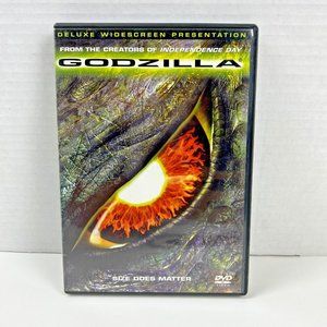 Godzilla (DVD, 1998) Deluxe Widescreen Presentation- Good